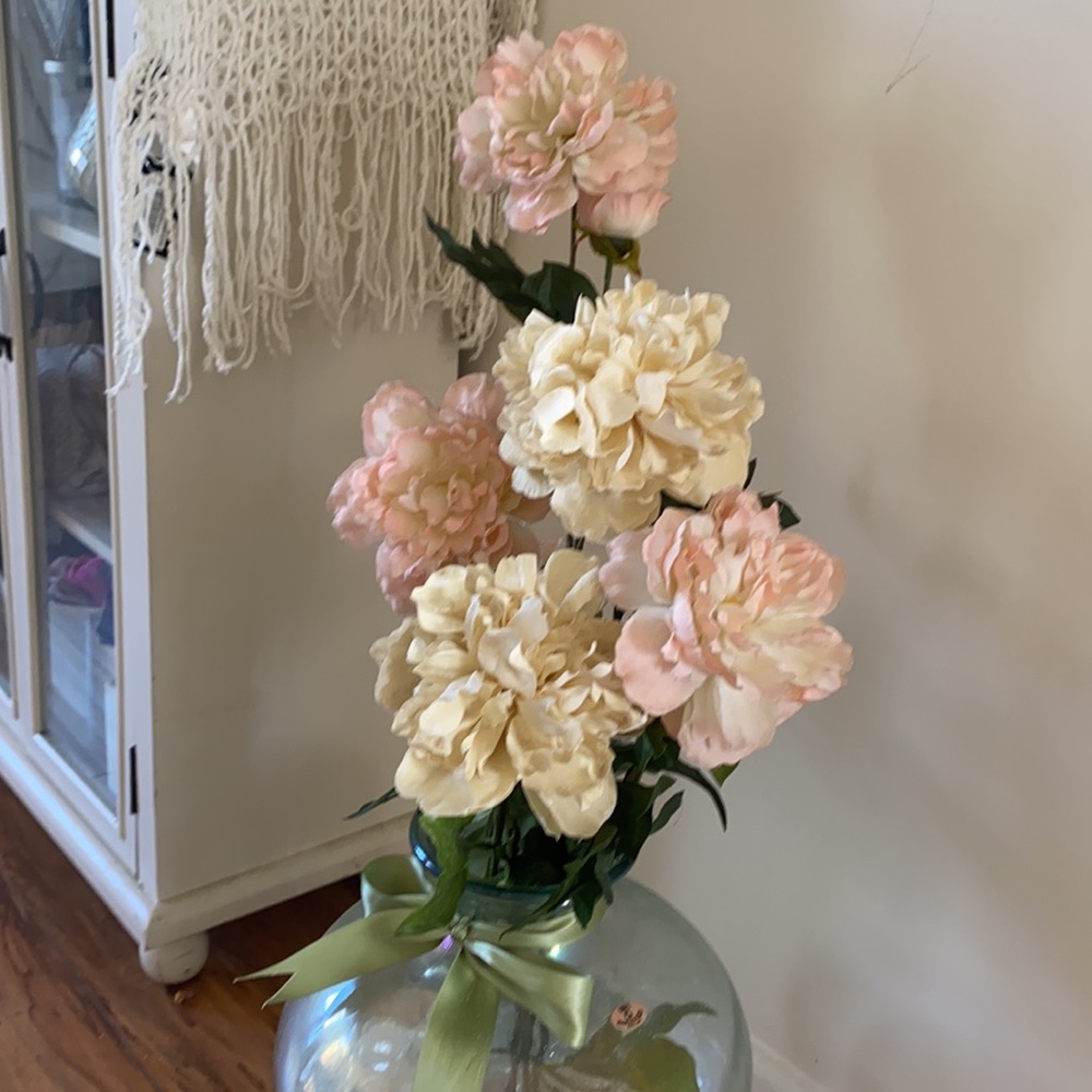 peony faux flowers set home ashland decor - Picture 8 of 12